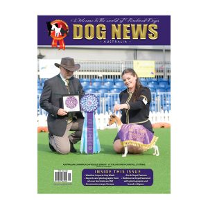 2025  October  Issue - Dog News Australia Physical Hard Copy - Image 1